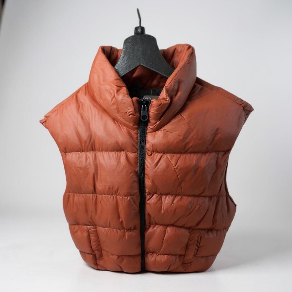 Warm Rust Puffer Vest